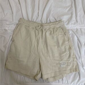 Nike Women's Athletic Cream Shorts